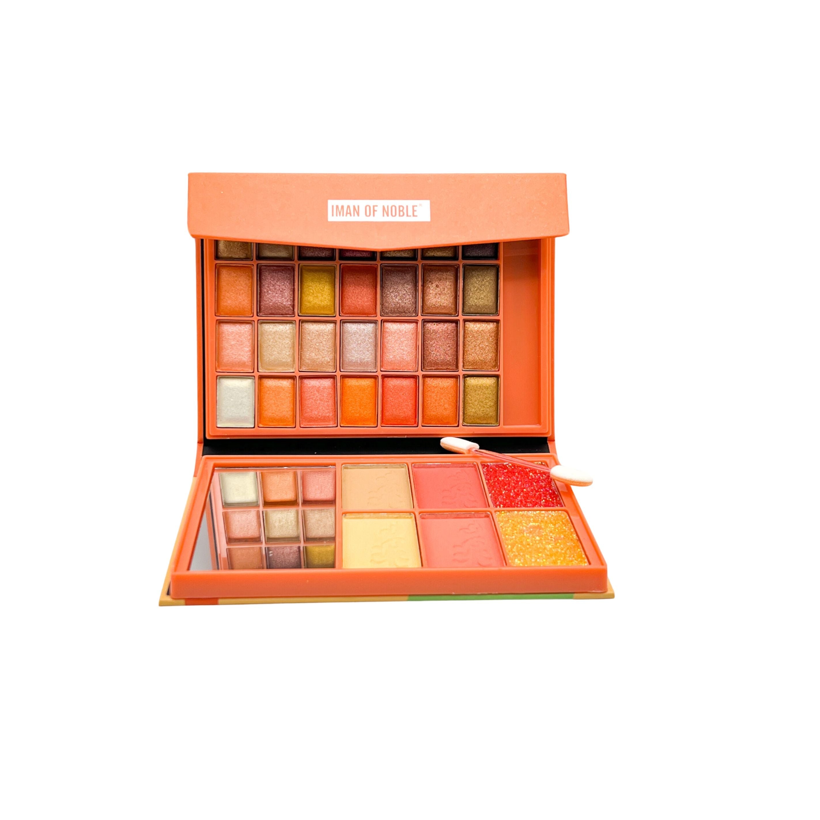 Iman Of Noble Peach Cosmetic Set - the effect online