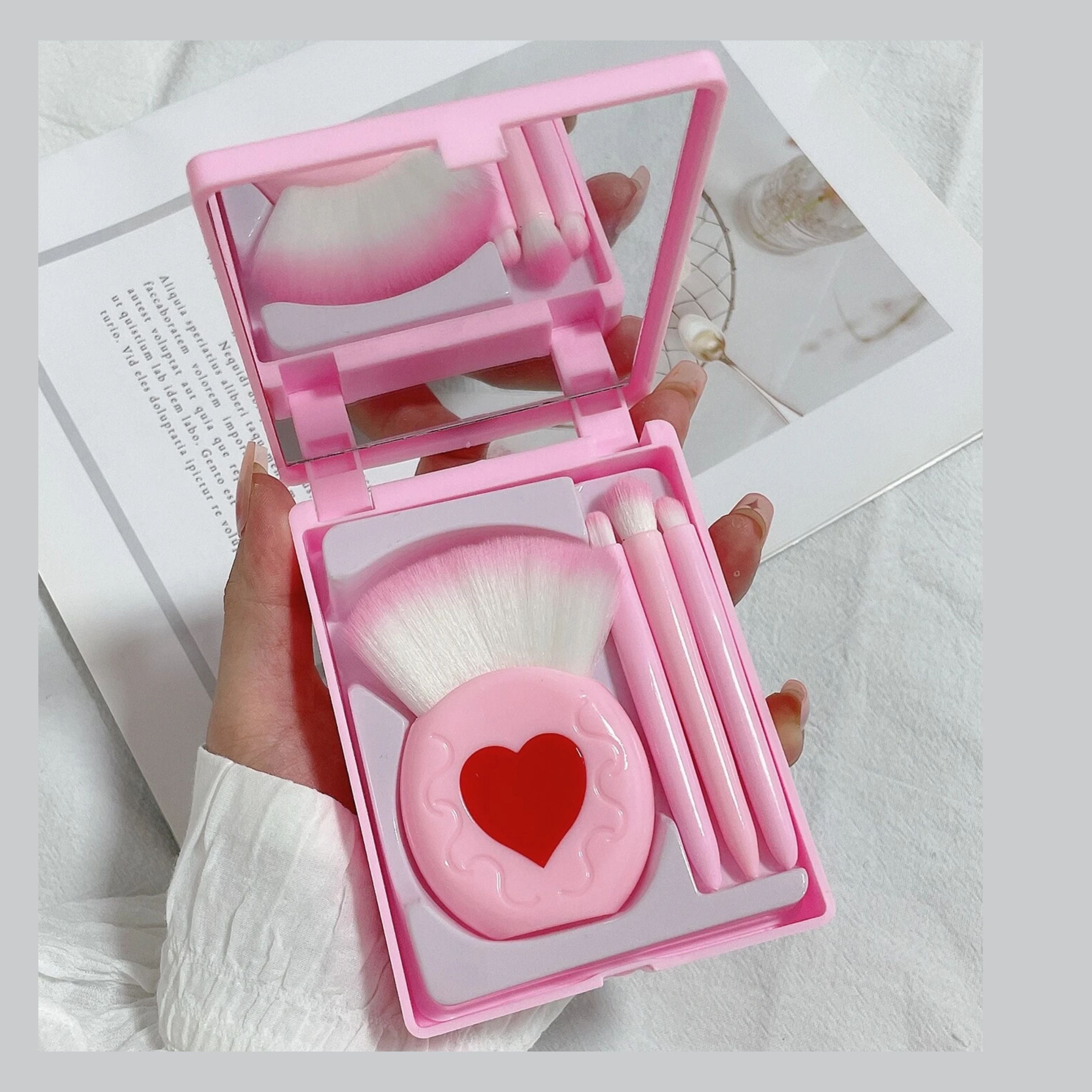 Luxury Makeup Brush Set With Storage Box