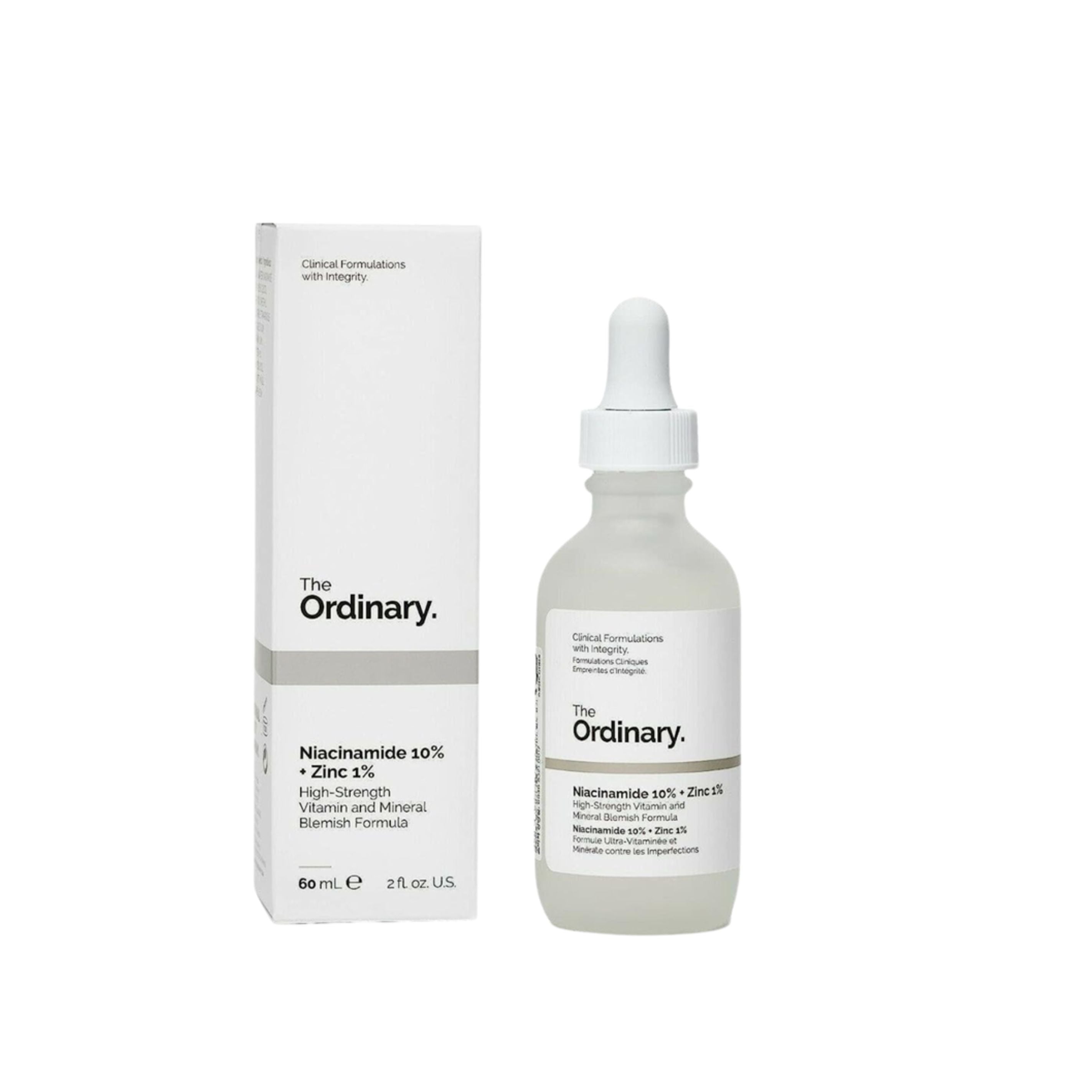 The Ordinary Niacinamide Large 10% + Zinc 1% Oil Control Serum-60ml - 2oz