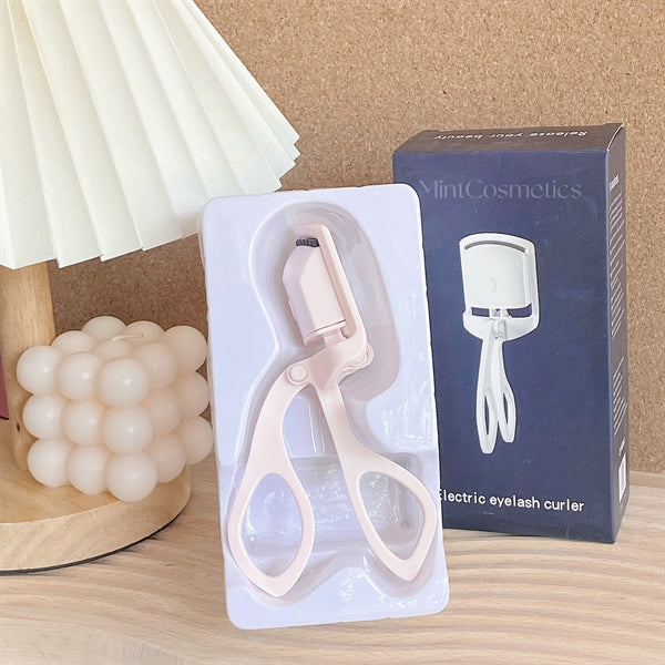 Electric Heated Eyelash Curler Rechargeable Eyelashes Curls Makeup Tools