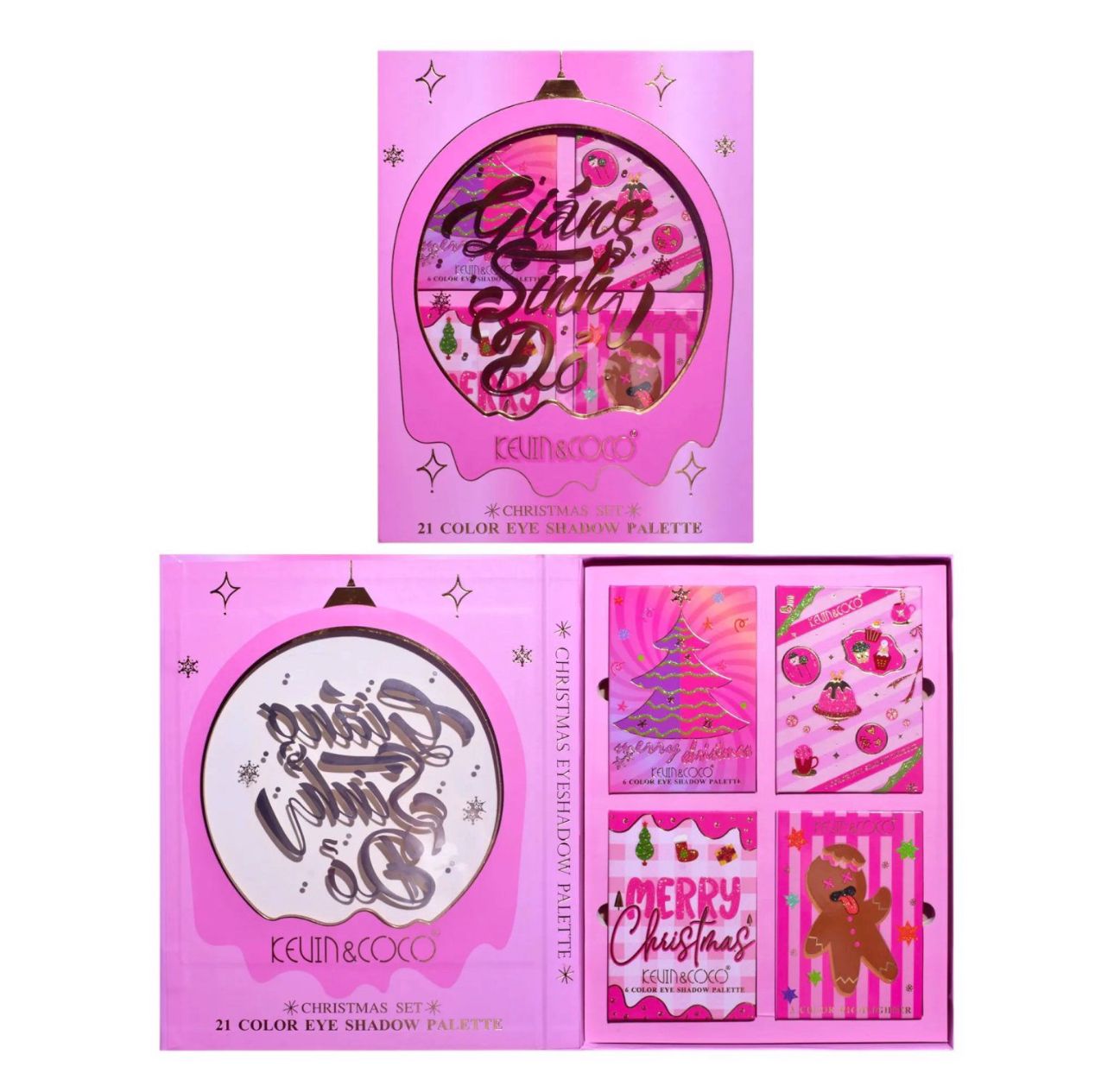 Kevin COCO 4 in 1 Eyeshadow Palette