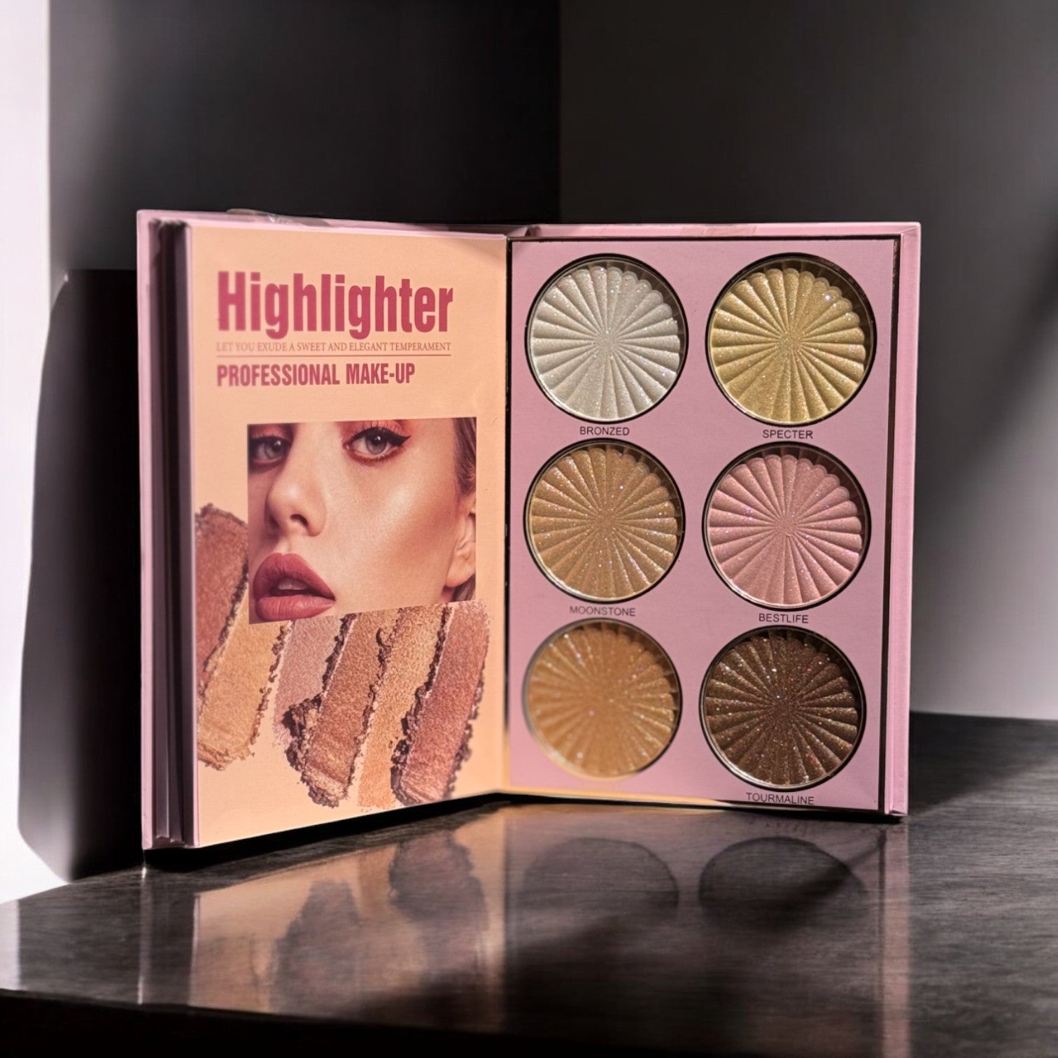 HUDAMOJI 5 PAGES ALL IN ONE MAKE-UP BOOK PALETTE