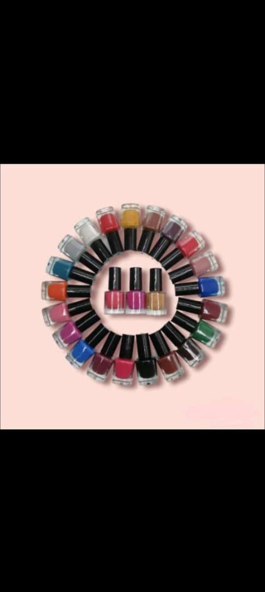 24 Pcs PEEL OFF NAIL PAINT 24 Different Colors